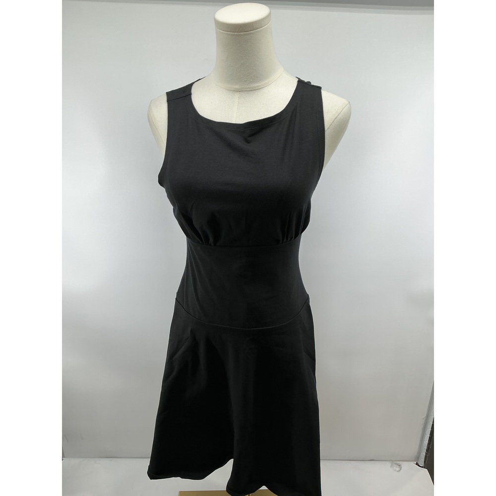 Organic Stretch Jersey Drop Waist Mini Dress